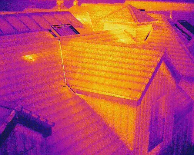 Thermal Imaging Roof Survey Image Fleet